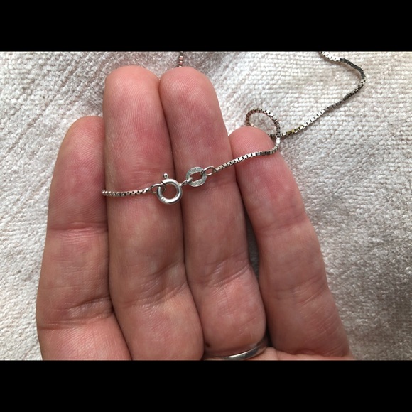 Necklace silver 925 with pearls - Picture 2 of 4